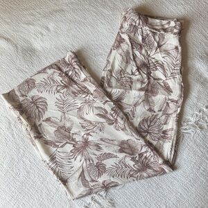 Floral Print Pants